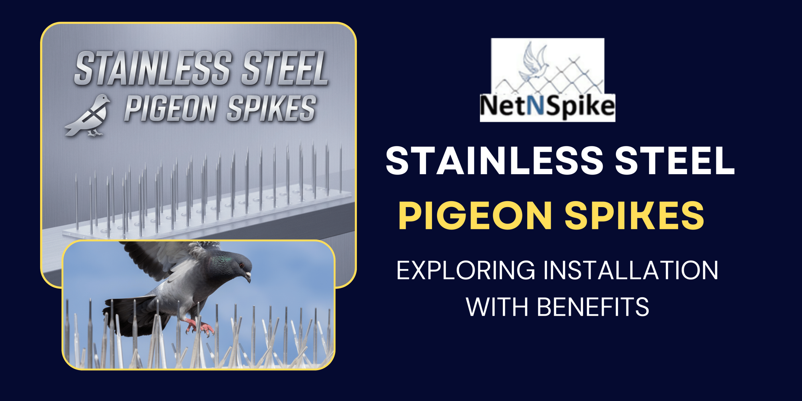 Stainless Steel Pigeon Spikes