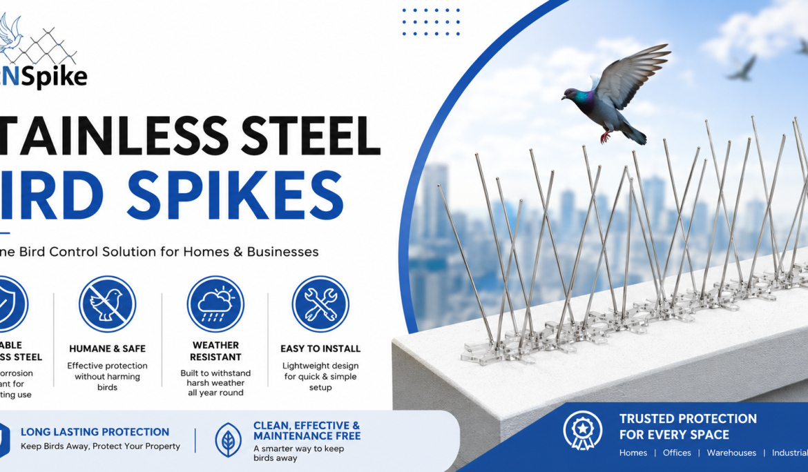 stainless steel bird spikes