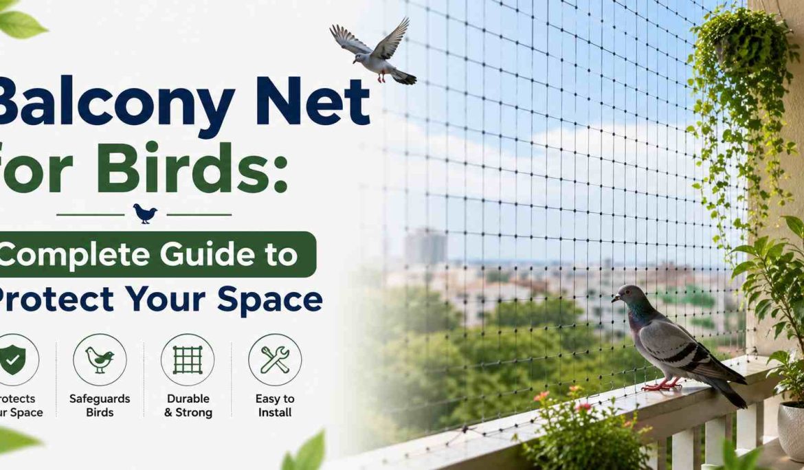 Balcony Net for Birds