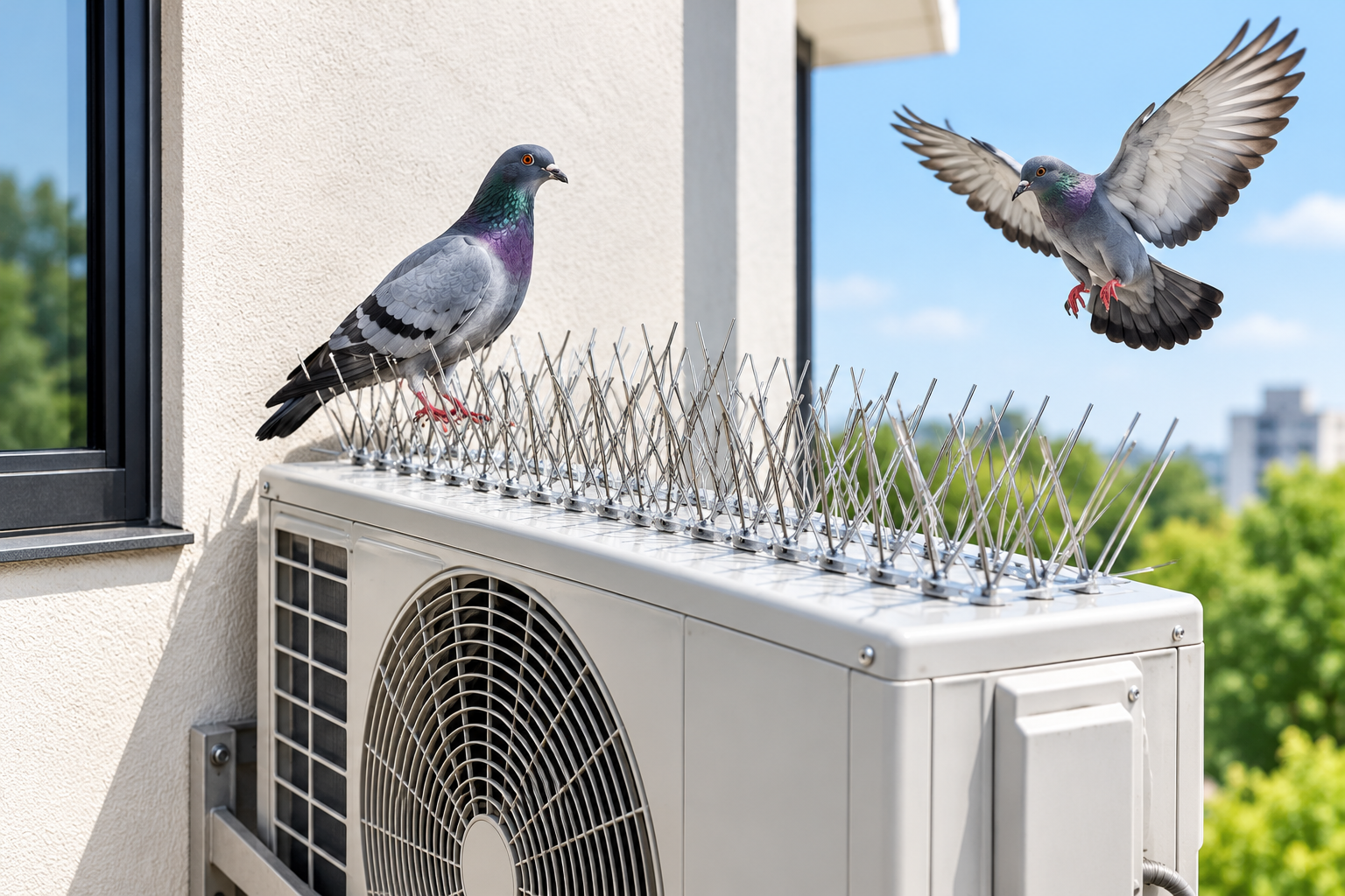 pigeon spikes for ac